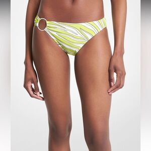 NWT Michael Michael Kors Zebra Print Bikini Bottom